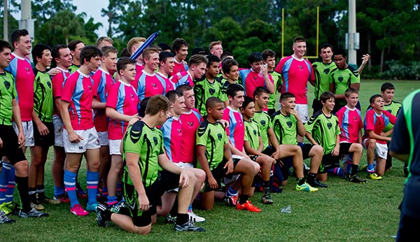 Wellington Rugby Club Hosts Team From England