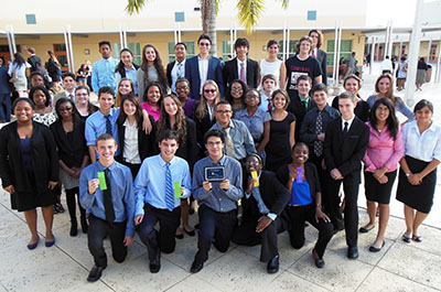 palm central beach debate school students shine competed fifty recently schools six members against team other