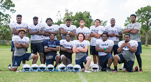 Former Keiser University Football Players Join the National Arena