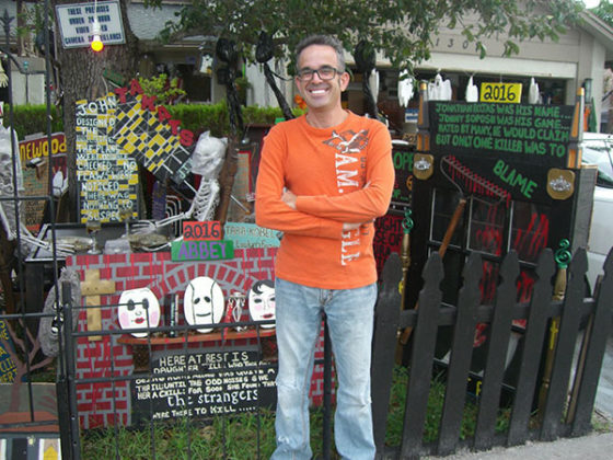 Wellington Man’s ‘Tombstone’ Display A Halloween Tradition TownCrier