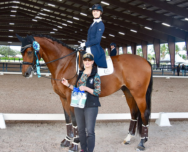 Kelly Layne Wins Healthy Horse Award At Gold Coast Fall Fling Dressage ...