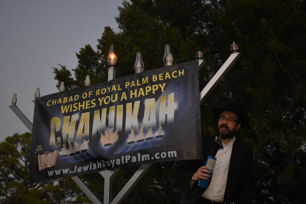 Royal Palm Beach Chabad Celebrates Hanukkah Town Crier Newspaper