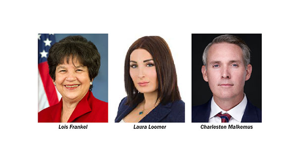 Frankel Faces Two Challengers In Congressional District 21 Town Crier Newspaper