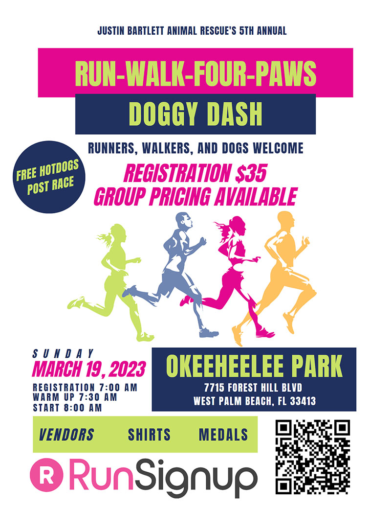 Justin Bartlett Animal Rescue To Host 5K Run/Walk March 19 | Town-Crier  Newspaper