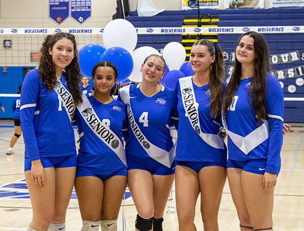 Wellington High School Honors Five Girls Volleyball Seniors - Town ...