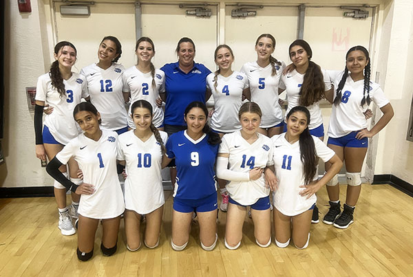 WHS Girls Freshman Volleyball Team Wraps Up Stellar Season - Town