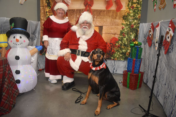 Santa Paws Mrs. Claws At Pet Supplies Plus In RPB Town Crier