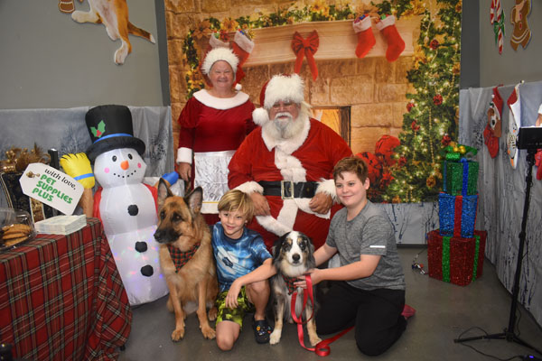 Santa Paws Mrs. Claws At Pet Supplies Plus In RPB Town Crier