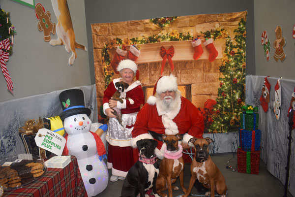 Santa Paws Mrs. Claws At Pet Supplies Plus In RPB Town Crier